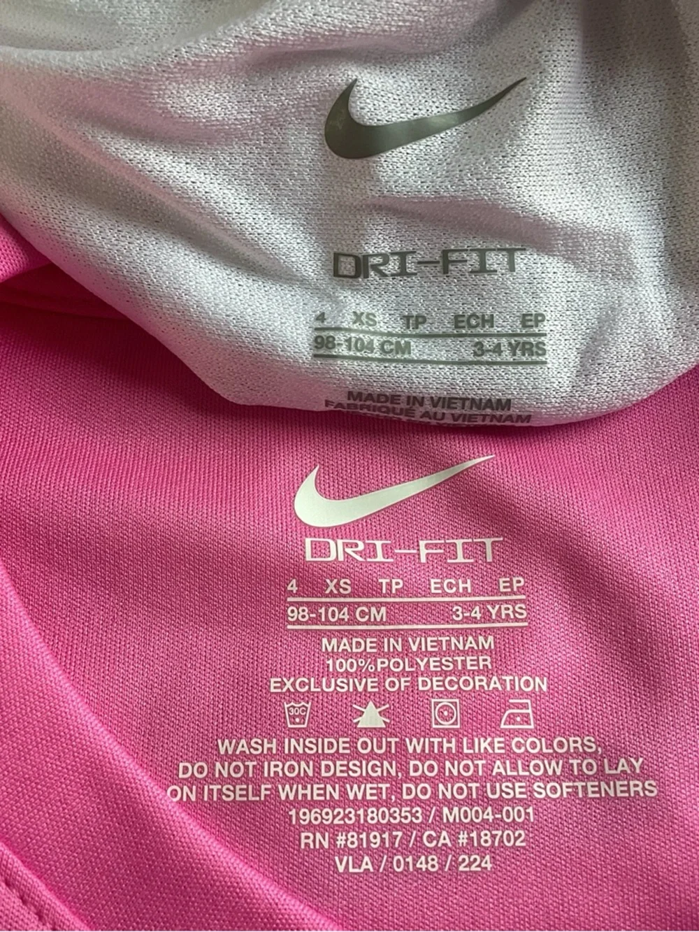 Nike Girls' Dri-FIT Shorts set size 4(NWT) ~PRICE IS FIRM, NO OFFERS~ - Picture 5 of 5